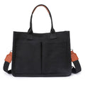 Women's large canvas tote bag for work, college, and everyday use
